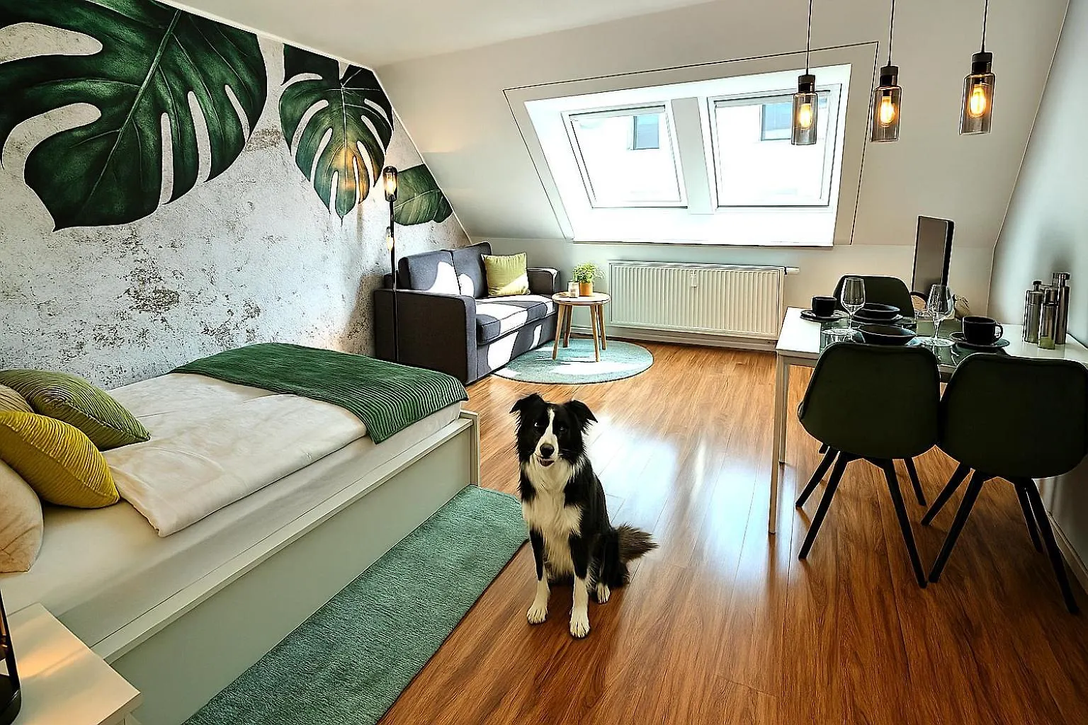 Homely Stay Serenity Greens - Stylisch Studio-Apartment With Kitchen - 10 Min To Central Station, Pet Friendly München